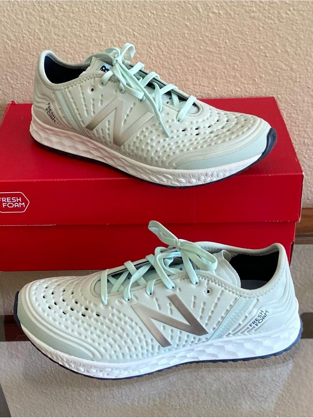 Shoes - New Balance - Fresh Foam - 
Running Athletic - Mint
Green  Women's 9 1/2